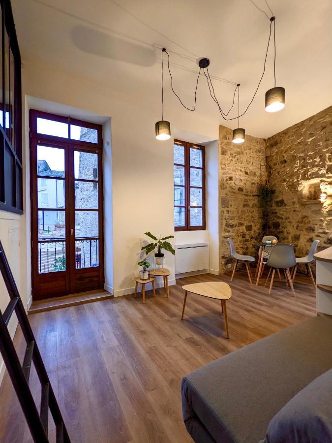 Joli Appartement De Charme Renove En Centre Ville Aubenas Exteriér fotografie